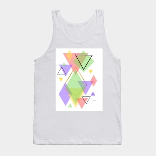 Geometric Art: Scattered Tank Top